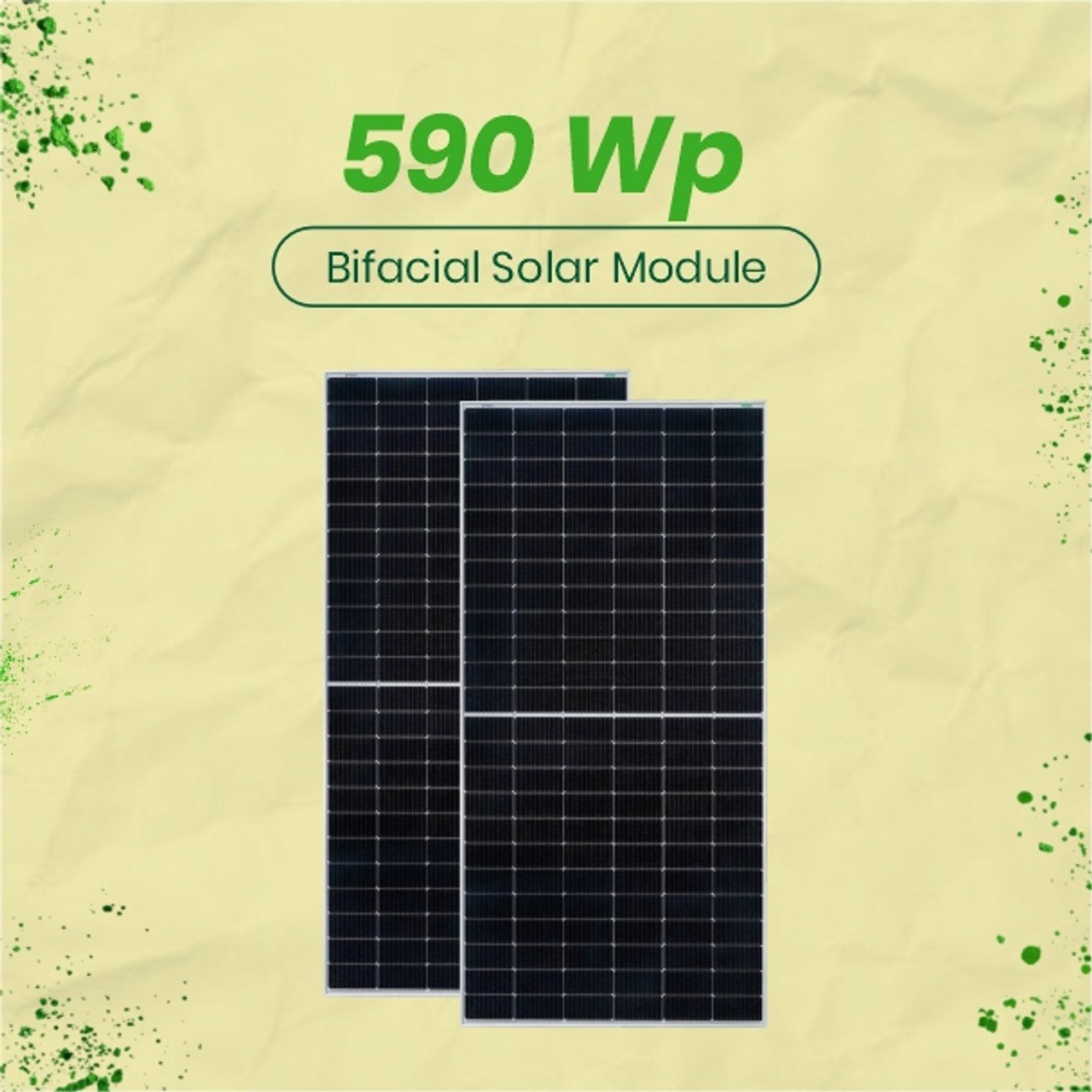 Waaree 590W Solar Panel